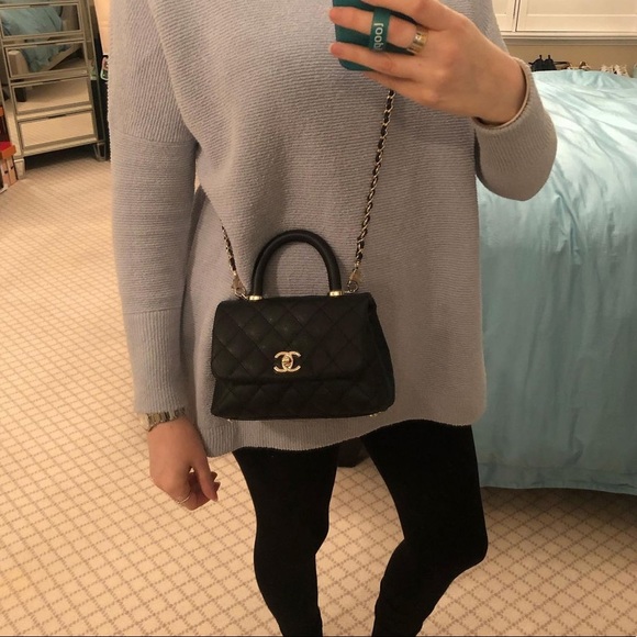 Authentic New Chanel Extra Mini Coco Handle - Picture 15 of 16